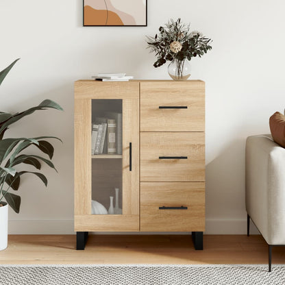 Sideboard Sonoma Oak 69.5x34x90 cm Engineered Wood