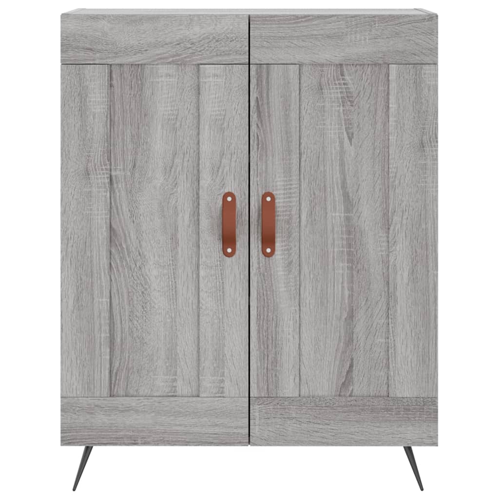 Sideboard Grey Sonoma 69.5x34x90 cm Engineered Wood