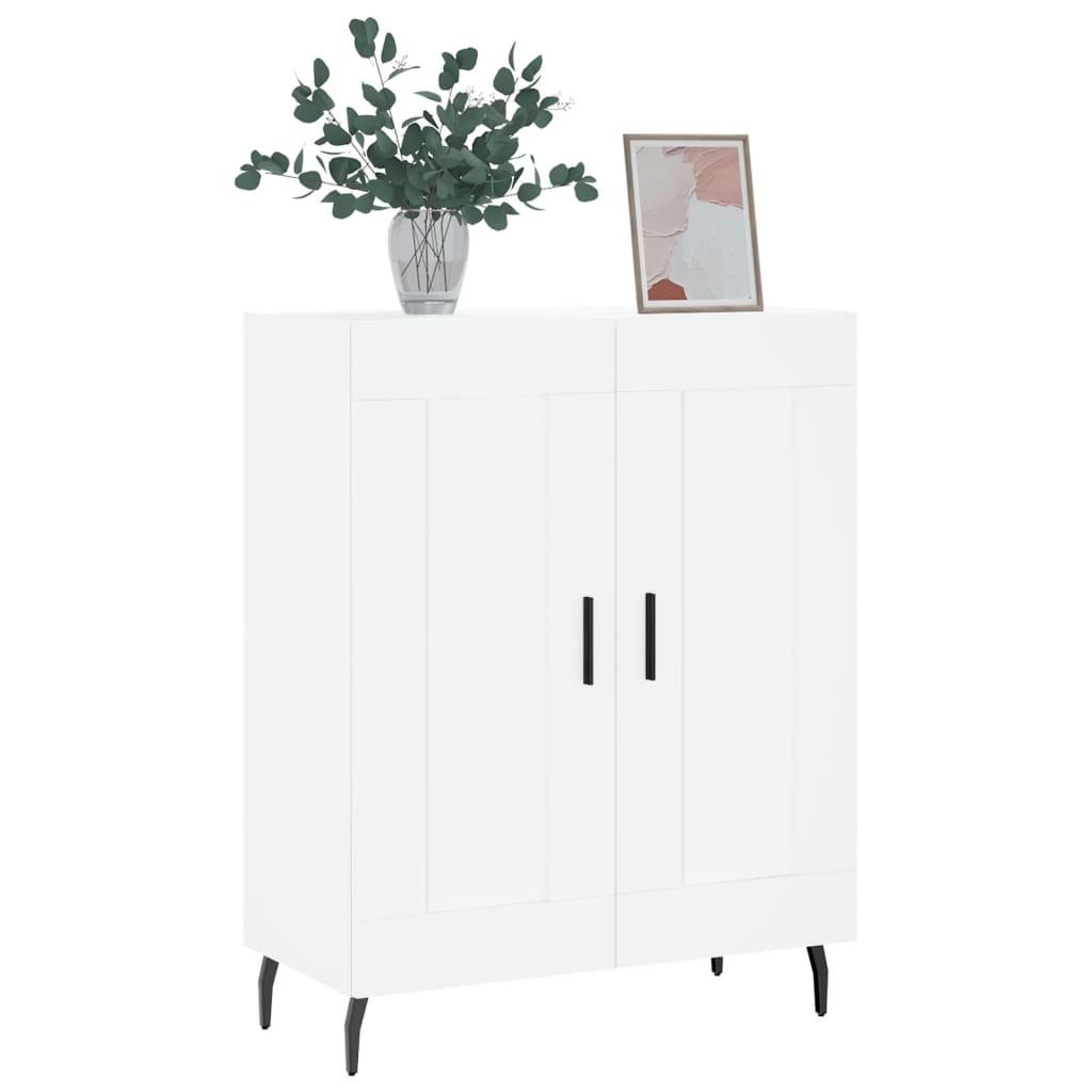 Sideboard White 69.5x34x90 cm Engineered Wood