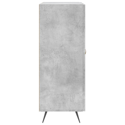 Sideboard Concrete Grey 69.5x34x90 cm Engineered Wood