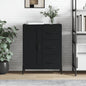 Sideboard Black 69.5x34x90 cm Engineered Wood