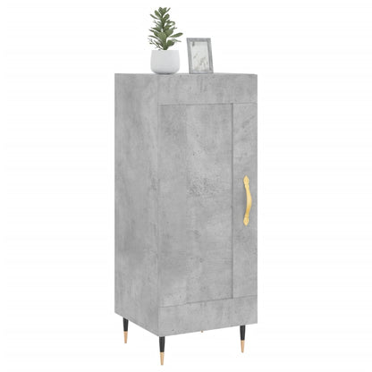 Sideboard Concrete Grey 34.5x34x90 cm Engineered Wood