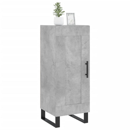 Sideboard Concrete Grey 34.5x34x90 cm Engineered Wood