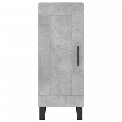 Sideboard Concrete Grey 34.5x34x90 cm Engineered Wood