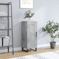 Sideboard Concrete Grey 34.5x34x90 cm Engineered Wood