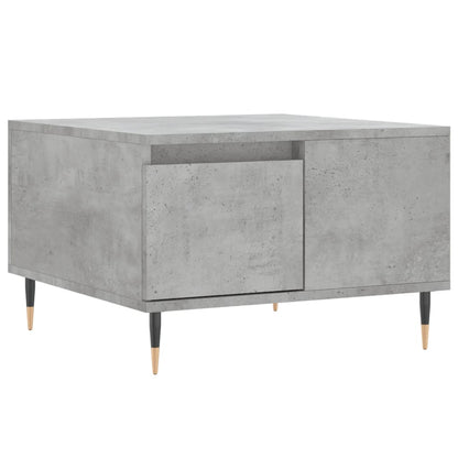 Coffee Table Concrete Grey 55x55x36.5 cm Engineered Wood