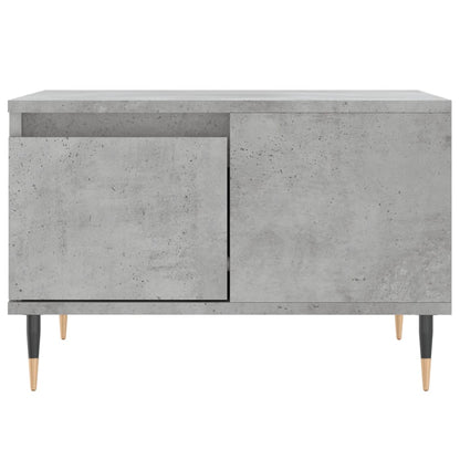 Coffee Table Concrete Grey 55x55x36.5 cm Engineered Wood