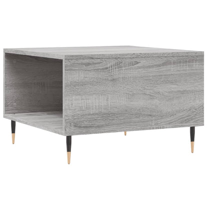 Coffee Table Grey Sonoma 55x55x36.5 cm Engineered Wood