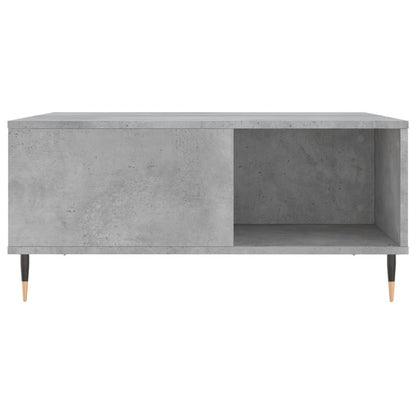 Coffee Table Concrete Grey 80x80x36.5 cm Engineered Wood