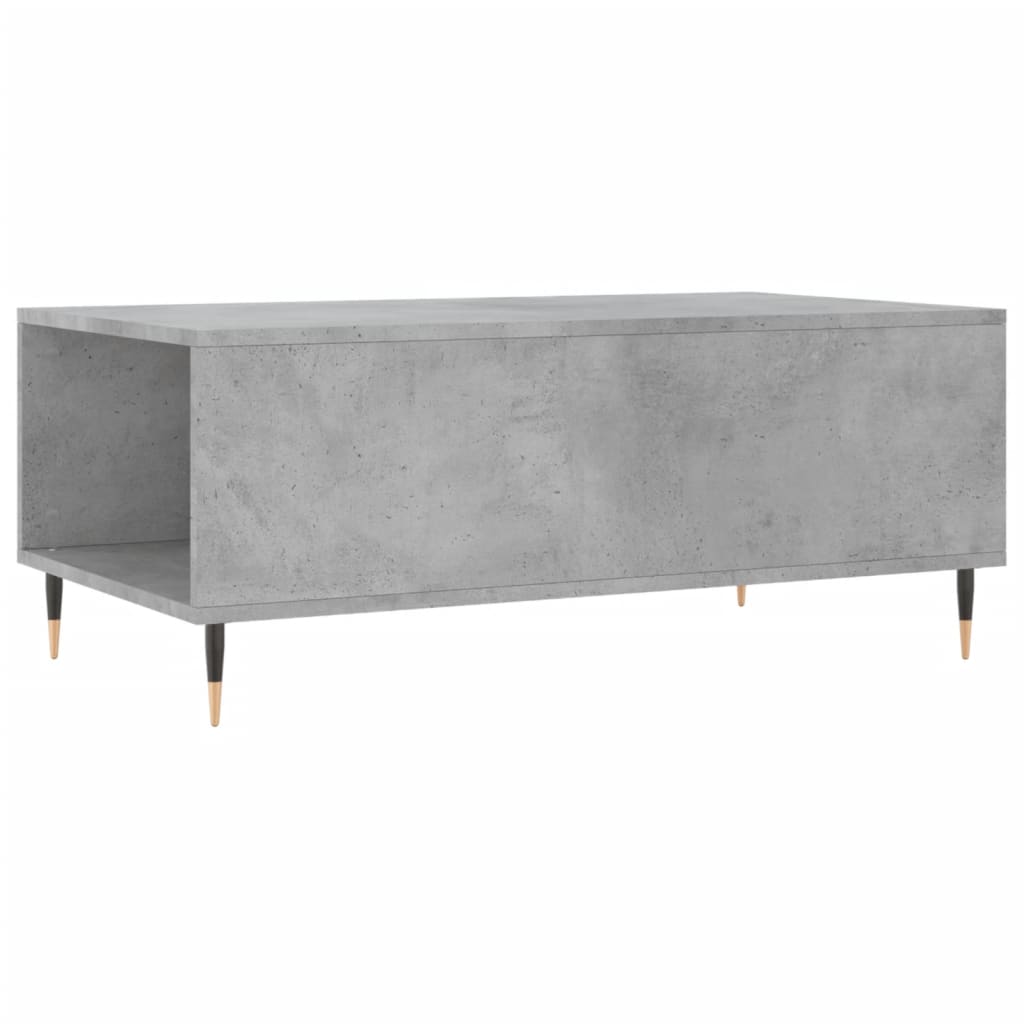 Coffee Table Concrete Grey 90x50x36.5 cm Engineered Wood