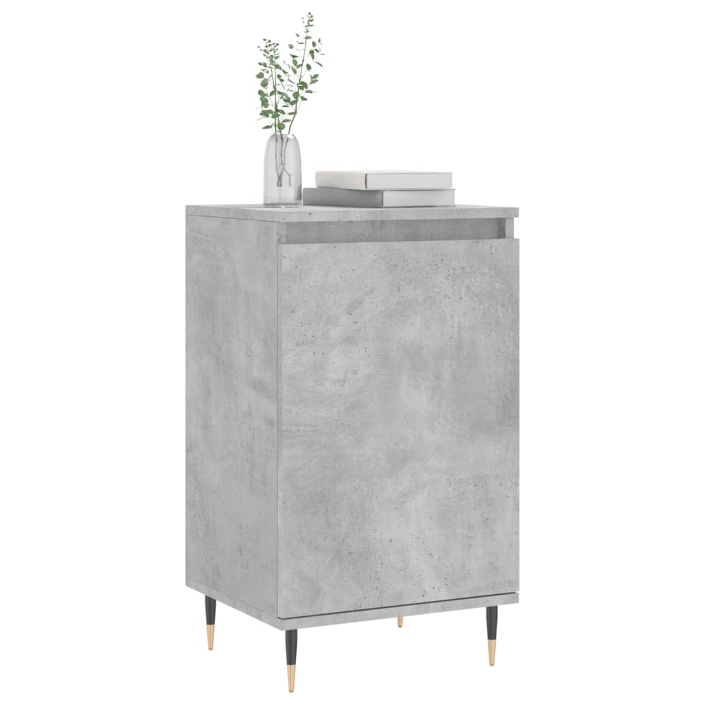 Sideboard Concrete Grey 40x35x70 cm Engineered Wood