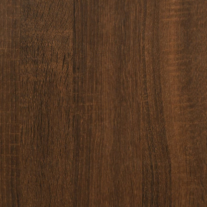 Sideboard Brown Oak 40x35x70 cm Engineered Wood