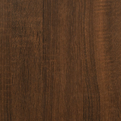 Sideboard Brown Oak 40x35x70 cm Engineered Wood