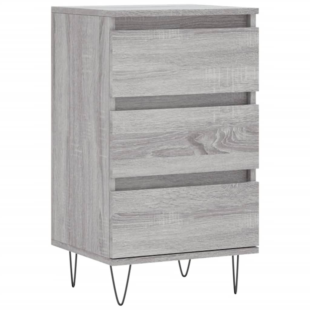 Sideboard Grey Sonoma 40x35x70 cm Engineered Wood