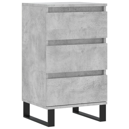 Sideboard Concrete Grey 40x35x70 cm Engineered Wood