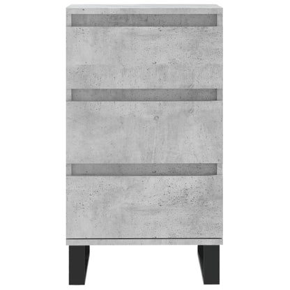 Sideboard Concrete Grey 40x35x70 cm Engineered Wood