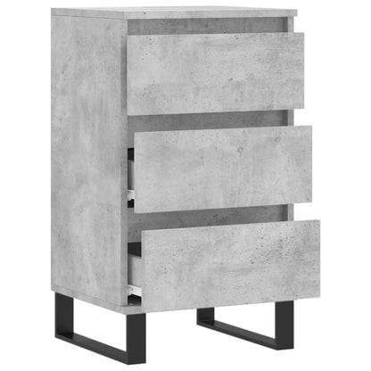 Sideboard Concrete Grey 40x35x70 cm Engineered Wood