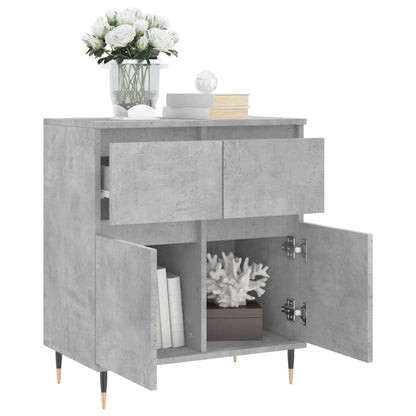 Sideboard Concrete Grey 60x35x70 cm Engineered Wood