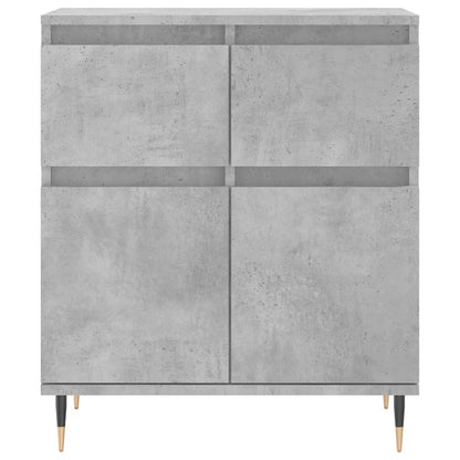 Sideboard Concrete Grey 60x35x70 cm Engineered Wood