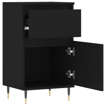 Sideboard Black 40x35x70 cm Engineered Wood