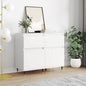 Sideboards 2 pcs High Gloss White 40x35x70 cm Engineered Wood