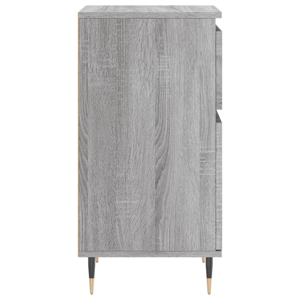 Sideboards 2 pcs Grey Sonoma 40x35x70 cm Engineered Wood