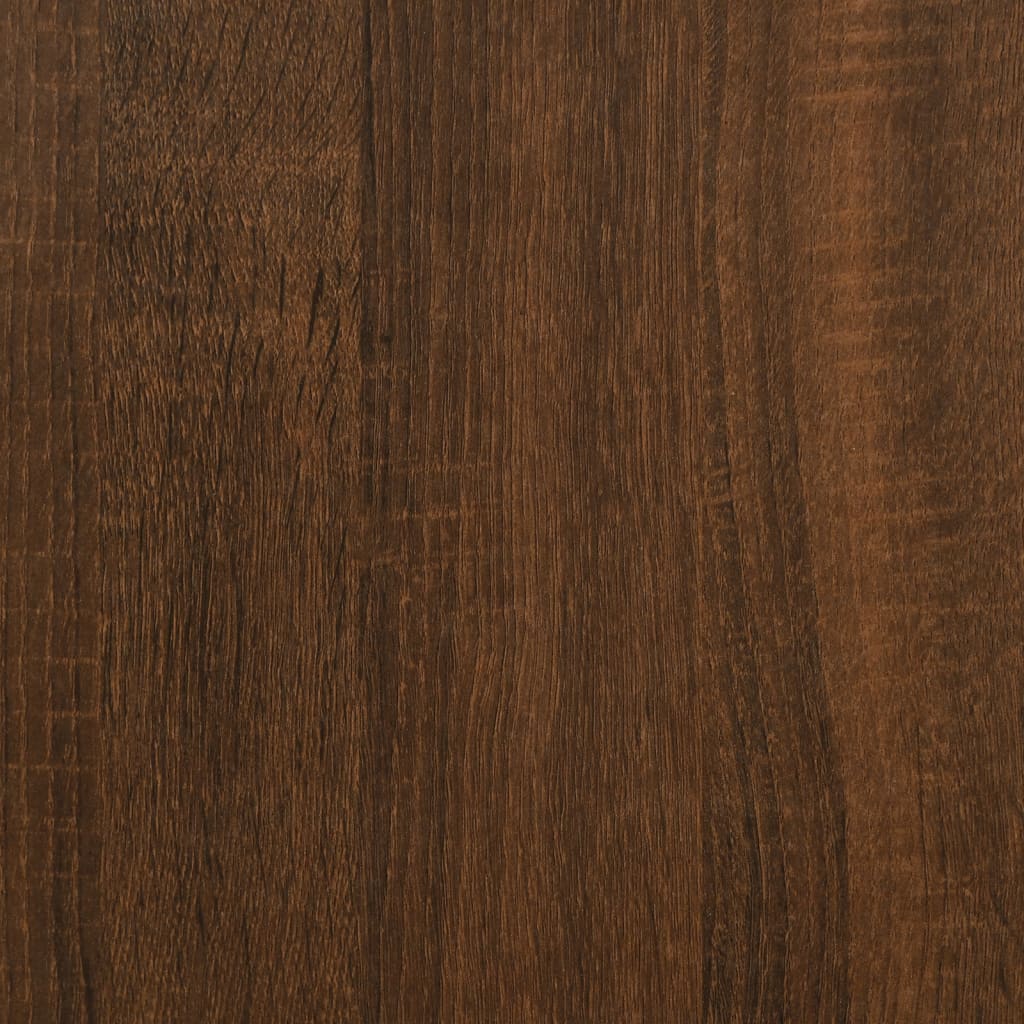 Sideboard Brown Oak 40x35x70 cm Engineered Wood