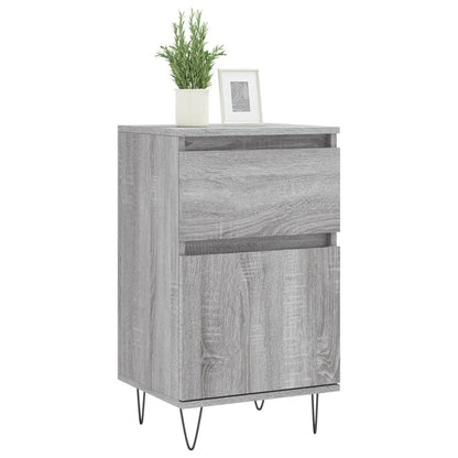 Sideboards 2 pcs Grey Sonoma 40x35x70 cm Engineered Wood