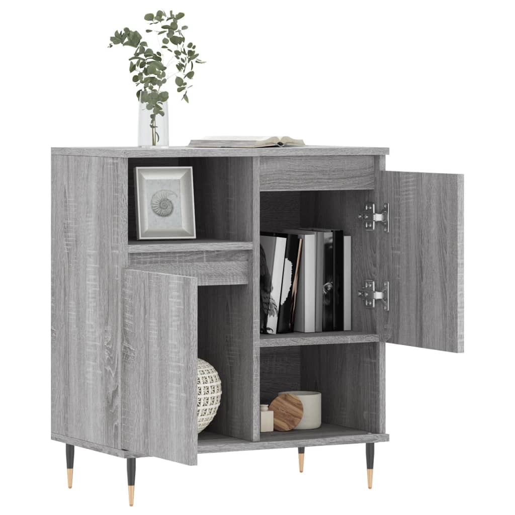 Sideboard Grey Sonoma 60x35x70 cm Engineered Wood