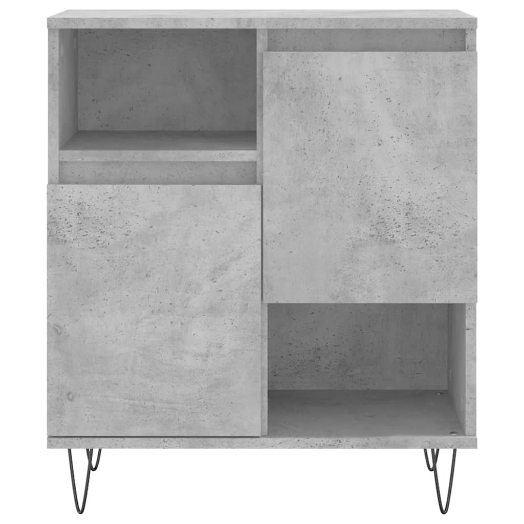 Sideboard Concrete Grey 60x35x70 cm Engineered Wood