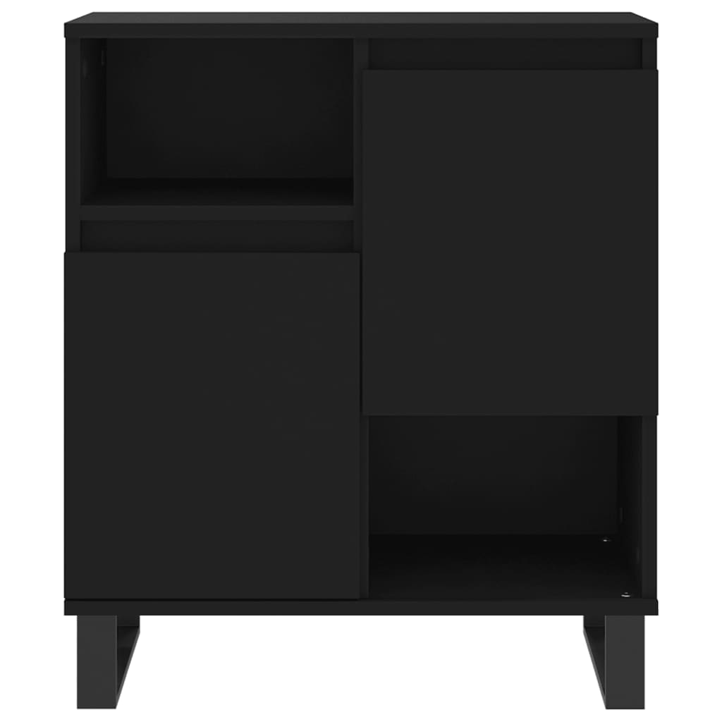 Sideboard Black 60x35x70 cm Engineered Wood