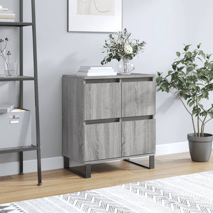 Sideboard Grey Sonoma 60x35x70 cm Engineered Wood