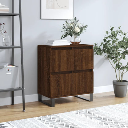 Sideboard Brown Oak 60x35x70 cm Engineered Wood