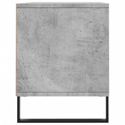 TV Cabinet Concrete Grey 100x34.5x44.5 cm Engineered Wood