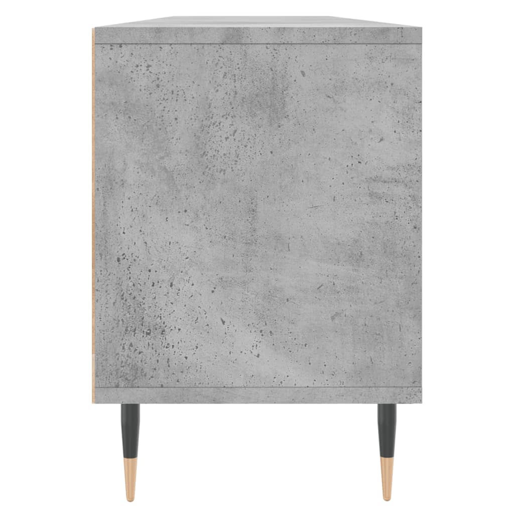 TV Cabinet Concrete Grey 150x30x44.5 cm Engineered Wood