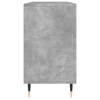 Bathroom Cabinet Concrete Grey 80x33x60 cm Engineered Wood