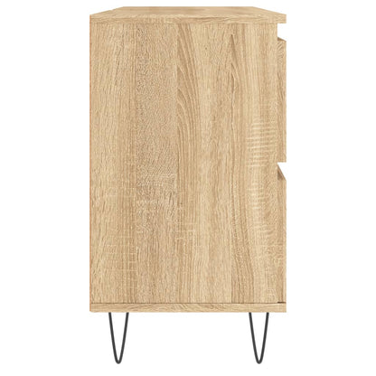 Bathroom Cabinet Sonoma Oak 80x33x60 cm Engineered Wood