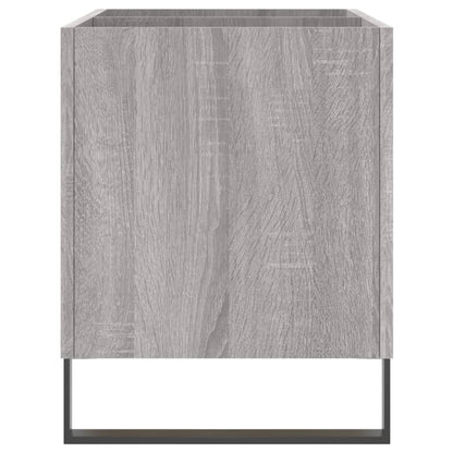 Record Cabinet Grey Sonoma 74.5x38x48 cm Engineered Wood