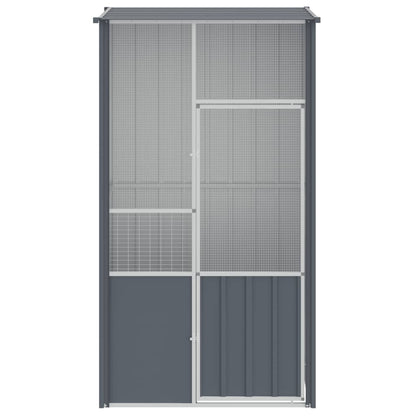 Bird Cage Anthracite 115x78x200 cm Galvanised Steel