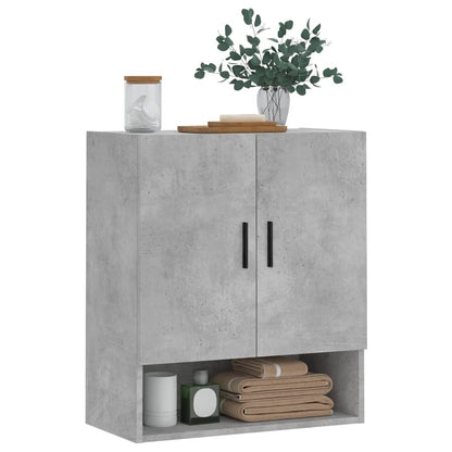 Wall Cabinet Concrete Grey 60x31x70 cm Engineered Wood