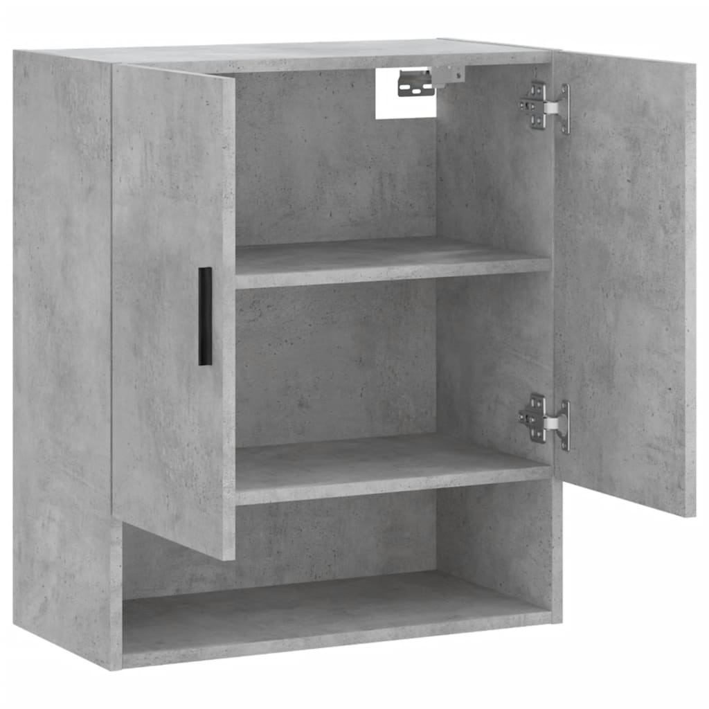 Wall Cabinet Concrete Grey 60x31x70 cm Engineered Wood