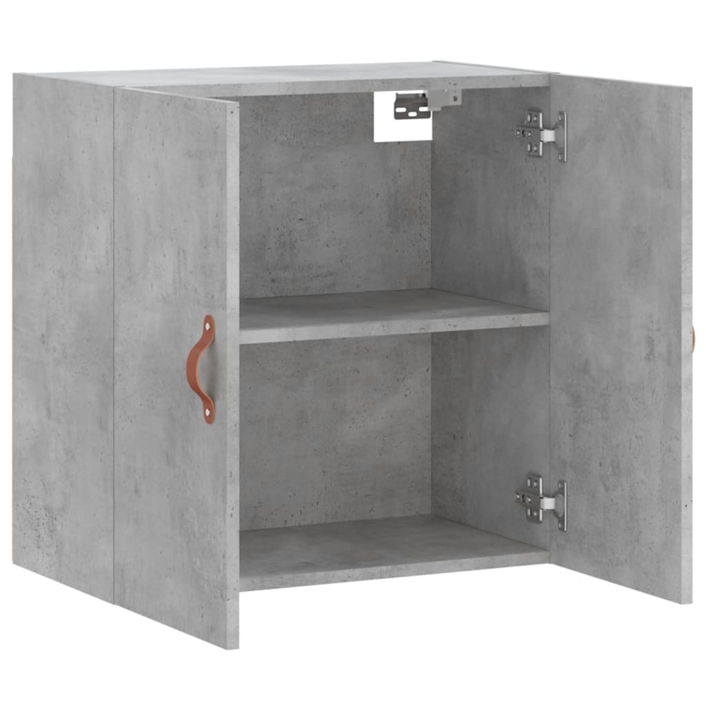 Wall Cabinet Concrete Grey 60x31x60 cm Engineered Wood