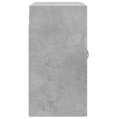 Wall Cabinet Concrete Grey 60x31x60 cm Engineered Wood