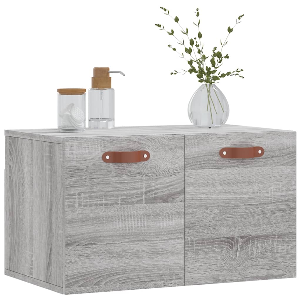 Wall Cabinet Grey Sonoma 60x36.5x35 cm Engineered Wood