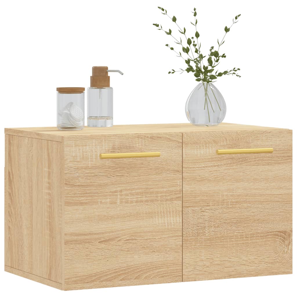 Wall Cabinet Sonoma Oak 60x36.5x35 cm Engineered Wood