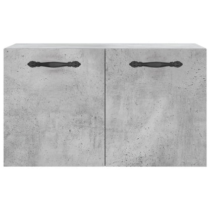 Wall Cabinet Concrete Grey 60x36.5x35 cm Engineered Wood