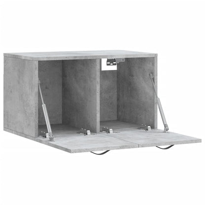 Wall Cabinet Concrete Grey 60x36.5x35 cm Engineered Wood