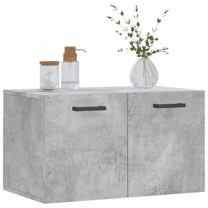 Wall Cabinet Concrete Grey 60x36.5x35 cm Engineered Wood