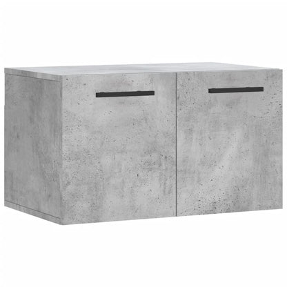 Wall Cabinet Concrete Grey 60x36.5x35 cm Engineered Wood