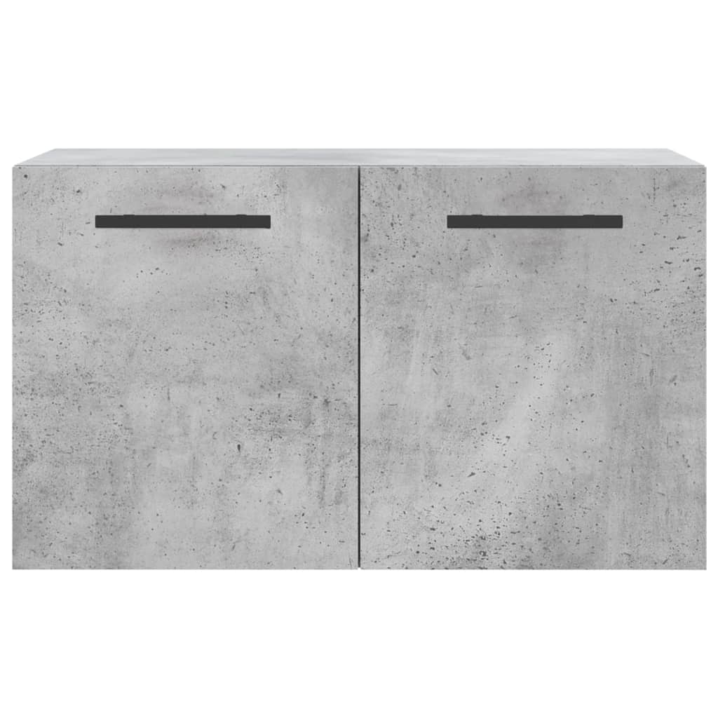 Wall Cabinet Concrete Grey 60x36.5x35 cm Engineered Wood